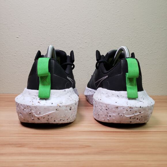 Nike Men's‎ Size 9 Air Zoom Crater Impact Running Shoes Black White Athletic - Picture 6 of 10